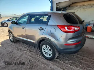 2011 Kia Sportage LX with VIN KNDPBCA22B7017760, listed as a Copart auction lot 60570025 with 118,617 mi miles and Salvage title. Bid and sale history available at DreamBid. Image 2.