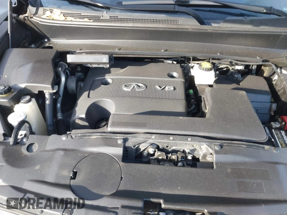 2013 Infiniti JX35 with VIN 5N1AL0MN8DC300855, listed as a IAAI auction lot 41599520 with 151,756 mi miles. Bid and sale history available at carsss.com. Image 10.