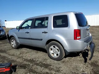 2015 Honda Pilot LX with VIN 5FNYF4H21FB051080, listed as a Copart auction lot 49046355 with 122,252 mi miles and Salvage Title. Bid and sale history available at DreamBid. Image 2.