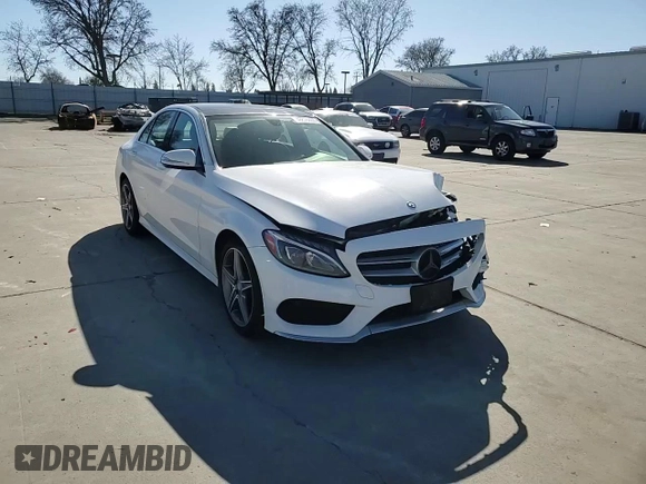 2015 Mercedes-Benz C-Class C 400 with VIN 55SWF6GB5FU028081, listed as a Copart auction lot 46878865 with 116,149 mi miles and Salvage Title. Bid and sale history available at carsss.com. Image 11.