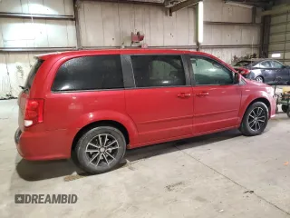 2015 Dodge Grand Caravan SXT with VIN 2C4RDGCG6FR685486, listed as a Copart auction lot 49596715 with 185,444 mi miles and Salvage Title. Bid and sale history available at DreamBid. Image 3.