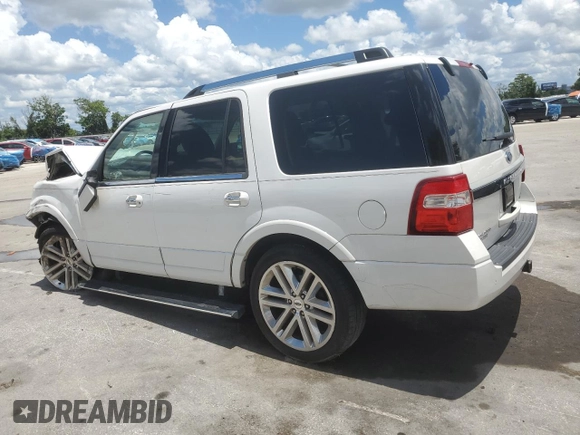 2017 Ford Expedition Limited с VIN 1FMJU2AT9HEA80437, выставлен на аукционе Copart как лот 62207195 с пробегом 139 756 миль миль и Списание • Salvage title. История ставок и продаж доступна на DreamBid. Изображение 2.