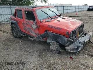 2023 Jeep Wrangler Willys with VIN 1C4HJXDN9PW509722, listed as a Copart auction lot 53980855 with 29,935 mi miles and Salvage title. Bid and sale history available at DreamBid. Image 4.