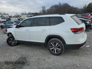 2022 Volkswagen Atlas SE z VIN 1V2LP2CA2NC548692, wystawiony jako Copart lot #87404904 z przebiegiem 42 008 mil mil oraz Czysty tytuł • Clean title. Historia ofert i sprzedaży dostępna na DreamBid. Obrazek 2.