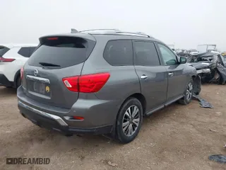 2019 Nissan Pathfinder SV with VIN 5N1DR2MNXKC581951, listed as a IAAI auction lot 41432382 with 65,750 mi miles. Bid and sale history available at carsss.com. Image 4.