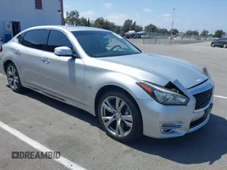 2015 Infiniti Q70 with VIN JN1BY1PP9FM600451, listed as a IAAI auction lot 42587404 with 165,071 mi miles and . Bid and sale history available at DreamBid. Image 1.