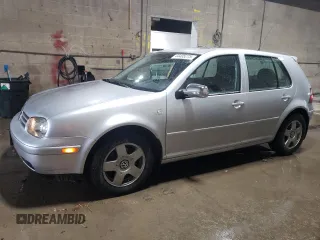 2001 Volkswagen Golf z VIN 9BWGT61JX14074879, wystawiony jako Copart lot #44405275 z przebiegiem 48 126 mil mil oraz Szkoda całkowita • Salvage title. Historia ofert i sprzedaży dostępna na DreamBid. Obrazek 1.