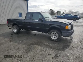 2005 Ford Ranger XL with VIN 1FTYR14E15PB05178, listed as a Copart auction lot 51493565 with 98,444 mi miles and Salvage Title. Bid and sale history available at carsss.com. Image 4.