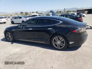 2016 Tesla Model S 90D with VIN 5YJSA1E20GF123251, listed as a Copart auction lot 52791625 with 97,393 mi miles and Salvage Title. Bid and sale history available at DreamBid. Image 2.