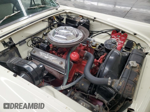 1956 Ford Thunderbird с VIN P6FH207435, выставлен на аукционе Copart как лот 46185885 с пробегом 15 314 миль миль и Чистый • Clean title. История ставок и продаж доступна на DreamBid. Изображение 11.