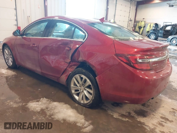 2014 Buick Regal with VIN 2G4GK5EX1E9309321, listed as a IAAI auction lot 41632909 with 108,459 mi miles and . Bid and sale history available at DreamBid. Image 3.