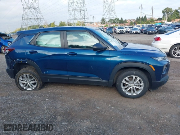 2021 Chevrolet TrailBlazer LS with VIN KL79MNSL6MB026285, listed as a IAAI auction lot 40446137 with 40,870 mi miles. Bid and sale history available at carsss.com. Image 14.