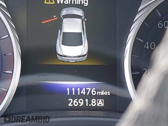 2017 Infiniti Q60 Sport with VIN JN1EV7EL8HM550153, listed as a IAAI auction lot 41701379 with 111,476 mi miles. Bid and sale history available at carsss.com. Image 15.