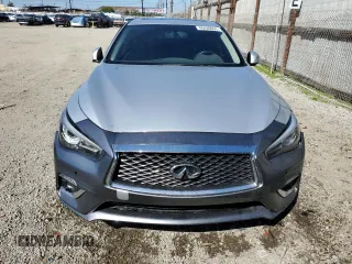 2018 Infiniti Q50 Luxe with VIN JN1CV7AP1JM241100, listed as a Copart auction lot 46480695 with 60,948 mi miles and Clean Title. Bid and sale history available at carsss.com. Image 5.