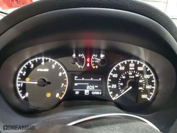 2013 Nissan Sentra SR with VIN 3N1AB7AP9DL673853, listed as a Copart auction lot 48659095 with 102,863 mi miles and Salvage Title. Bid and sale history available at carsss.com. Image 9.