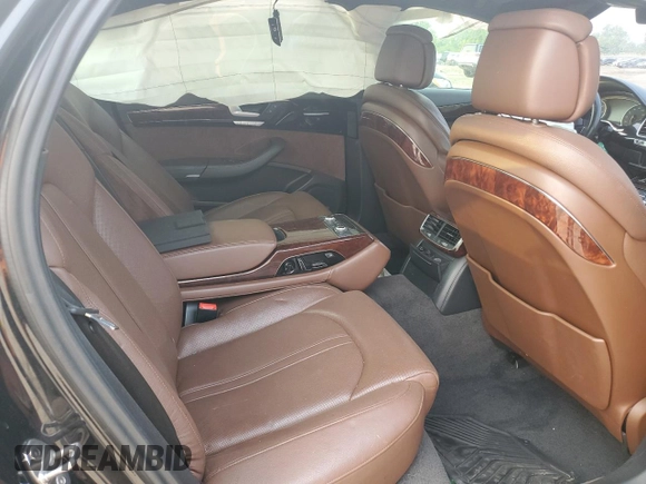2012 Audi A8 с VIN WAURVAFD2CN017296, выставлен на аукционе Copart как лот 58752005 с пробегом Не указан миль и Чистый • Clean title. История ставок и продаж доступна на DreamBid. Изображение 10.