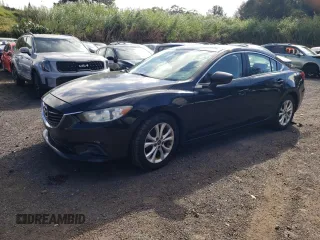 2015 Mazda 6 i Sport with VIN JM1GJ1U50F1186438, listed as a Copart auction lot 85662364 with 212,842 mi miles and Clean Title. Bid and sale history available at carsss.com. Image 1.