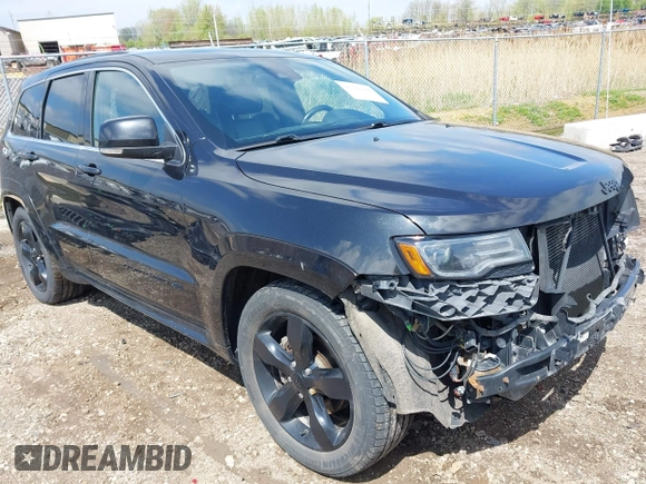 2016 Jeep Grand Cherokee High Altitude z VIN 1C4RJFCGXGC334335, wystawiony jako IAAI lot #42188996 z przebiegiem 212 689 mil mil oraz . Historia ofert i sprzedaży dostępna na DreamBid. Obrazek 1.