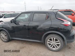 2015 Nissan Juke SV with VIN JN8AF5MR7FT502217, listed as a IAAI auction lot 41748106 with 97,200 mi miles. Bid and sale history available at carsss.com. Image 14.