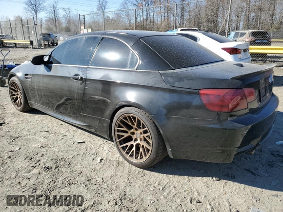 2011 BMW M3 with VIN WBSDX9C52BE584764, listed as a Copart auction lot 83572554 with 138,245 mi miles and Salvage Title. Bid and sale history available at carsss.com. Image 2.
