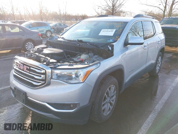 2017 GMC Acadia SLE with VIN 1GKKNLLS1HZ164054, listed as a IAAI auction lot 41542449 with 201,936 mi miles. Bid and sale history available at carsss.com. Image 17.