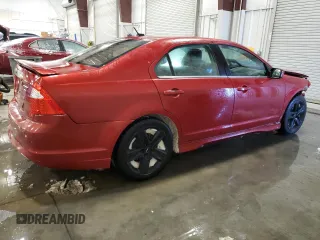 2010 Ford Fusion SPORT with VIN 3FAHP0DC0AR100299, listed as a Copart auction lot 44849465 with 194,060 mi miles and Salvage Title. Bid and sale history available at carsss.com. Image 3.
