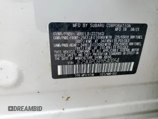 2023 Subaru Forester Limited с VIN JF2SKAPC6PH540054, выставлен на аукционе Copart как лот 57816565 с пробегом 19 318 миль миль и Списание • Salvage title. История ставок и продаж доступна на DreamBid. Изображение 13.