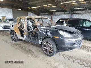 2012 Porsche Cayenne S with VIN WP1AB2A22CLA44593, listed as a Copart auction lot 53757185 with Not provided miles and Non repairable. Bid and sale history available at DreamBid. Image 4.