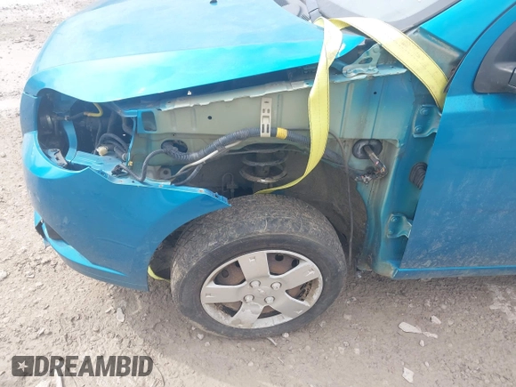 2009 Chevrolet Aveo 1LT with VIN KL1TD66E29B359012, listed as a IAAI auction lot 41944884 with 126,014 mi miles and . Bid and sale history available at DreamBid. Image 13.