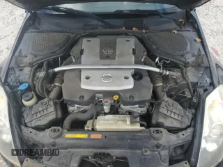 2008 Nissan 350Z Touring z VIN JN1BZ34E58M751270, wystawiony jako Copart lot #72465074 z przebiegiem 86 559 mil mil oraz Czysty tytuł • Clean title. Historia ofert i sprzedaży dostępna na DreamBid. Obrazek 11.