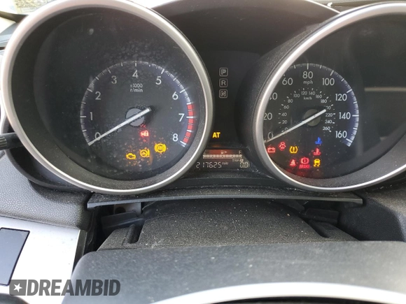 2013 Mazda 3 i SV with VIN JM1BL1TG2D1726554, listed as a Copart auction lot 47634675 with 217,625 mi miles and Salvage Title. Bid and sale history available at DreamBid. Image 9.