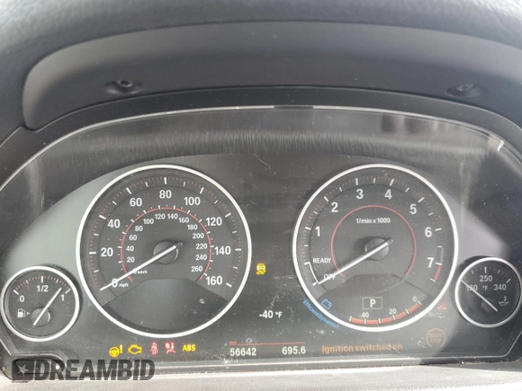 2018 BMW 3 Series 340i xDrive with VIN WBA8Y3C53JG451305, listed as a Copart auction lot 44239415 with 56,642 mi miles and Salvage Title. Bid and sale history available at carsss.com. Image 9.