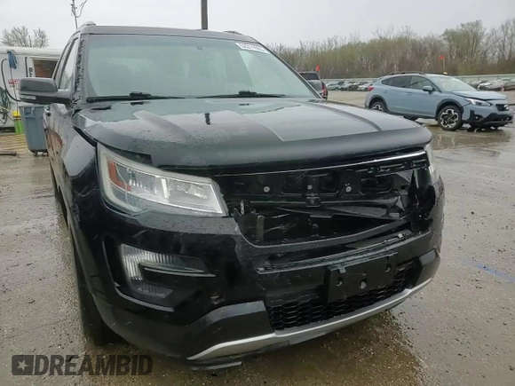 2016 Ford Explorer XLT with VIN 1FM5K8D80GGB40481, listed as a Copart auction lot 52311065 with 149,365 mi miles and Salvage Title. Bid and sale history available at DreamBid. Image 14.