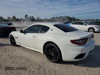 2018 Maserati GranTurismo Sport with VIN ZAM45VLA9J0270099, listed as a Copart auction lot 80519974 with 31,938 mi miles and Salvage Title. Bid and sale history available at carsss.com. Image 2.