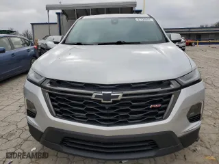 2022 Chevrolet Traverse RS with VIN 1GNERJKW0NJ138763, listed as a Copart auction lot 87324044 with 55,558 mi miles and Salvage Title. Bid and sale history available at carsss.com. Image 5.