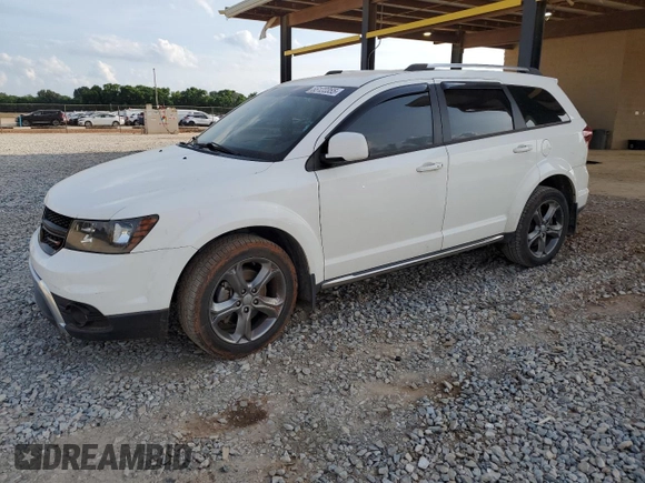 2016 Dodge Journey Crossroad z VIN 3C4PDCGB4GT163064, wystawiony jako Copart lot #55122355 z przebiegiem 105 730 mil mil oraz Szkoda całkowita • Salvage title. Historia ofert i sprzedaży dostępna na DreamBid. Obrazek 1.