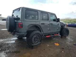 2020 Jeep Wrangler Unlimited Rubicon с VIN 1C4HJXFNXLW131160, выставлен на аукционе Copart как лот 54761455 с пробегом 85 225 миль миль и Списание • Salvage title. История ставок и продаж доступна на DreamBid. Изображение 3.