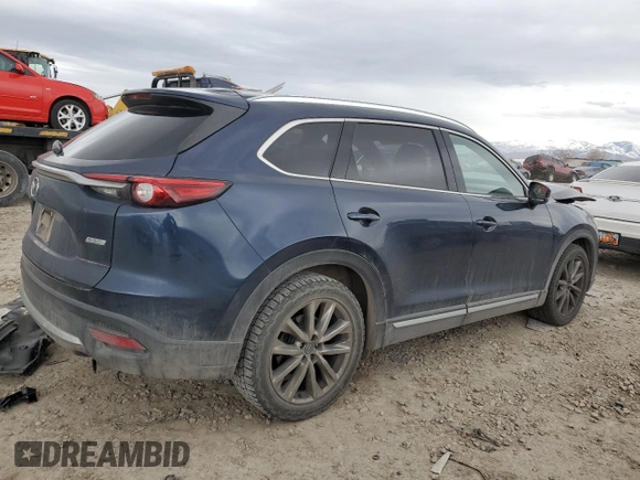 2018 Mazda CX-9 Grand Touring with VIN JM3TCADY2J0209260, listed as a Copart auction lot 44524423 with 69,751 mi miles and Salvage title. Bid and sale history available at DreamBid. Image 3.