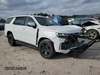 2022 Chevrolet Tahoe Commercial with VIN 1GNSCLED9NR301647, listed as a Copart auction lot 81709524 with 42,407 mi miles and Salvage title. Bid and sale history available at DreamBid. Image 4.