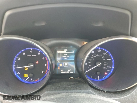 2015 Subaru Legacy 2.5i Premium with VIN 4S3BNBC60F3005888, listed as a Copart auction lot 62510433 with 107,932 mi miles. Bid and sale history available at carsss.com. Image 9.