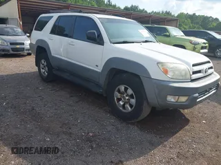 2003 Toyota 4Runner SR5 z VIN JTEZU14R430011545, wystawiony jako IAAI lot #42398703 z przebiegiem 263 901 mil mil oraz . Historia ofert i sprzedaży dostępna na DreamBid. Obrazek 1.