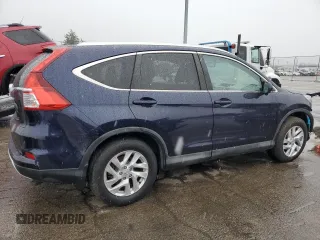 2015 Honda CR-V EX-L with VIN 2HKRM3H75FH501461, listed as a Copart auction lot 85901324 with 105,650 mi miles and Salvage Title. Bid and sale history available at carsss.com. Image 3.