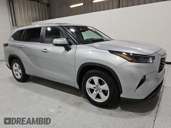 2023 Toyota Highlander L z VIN 5TDKDRAH7PS502727, wystawiony jako Copart lot #59237145 z przebiegiem 41 216 mil mil oraz Czysty tytuł • Clean title. Historia ofert i sprzedaży dostępna na DreamBid. Obrazek 4.