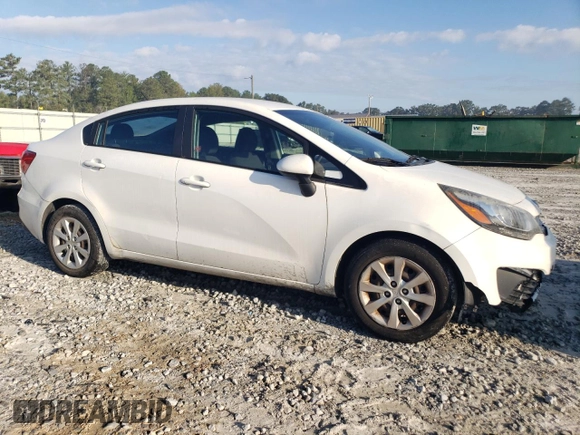 2017 Kia Rio LX with VIN KNADM4A30H6028893, listed as a Copart auction lot 73523594 with 127,667 mi miles and Clean Title. Bid and sale history available at DreamBid. Image 4.