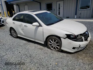 2006 Acura TSX with VIN JH4CL96806C020101, listed as a Copart auction lot 57510595 with 235,992 mi miles and Salvage title. Bid and sale history available at DreamBid. Image 4.