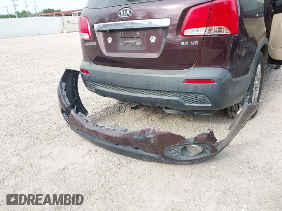 2012 Kia Sorento EX with VIN 5XYKU4A21CG248227, listed as a IAAI auction lot 42036333 with 1 mi miles. Bid and sale history available at carsss.com. Image 12.