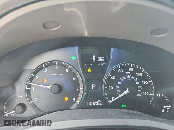 2015 Lexus RX 350 with VIN 2T2ZK1BA3FC174751, listed as a Copart auction lot 60686275 with 119,129 mi miles and Salvage title. Bid and sale history available at DreamBid. Image 9.