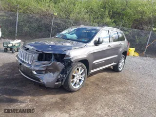 2016 Jeep Grand Cherokee Summit with VIN 1C4RJFJT3GC394313, listed as a IAAI auction lot 41988166 with 42,828 mi miles. Bid and sale history available at carsss.com. Image 2.