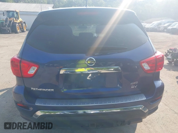 2017 Nissan Pathfinder SV with VIN 5N1DR2MM4HC675341, listed as a IAAI auction lot 40087490 with 95,106 mi miles. Bid and sale history available at carsss.com. Image 16.