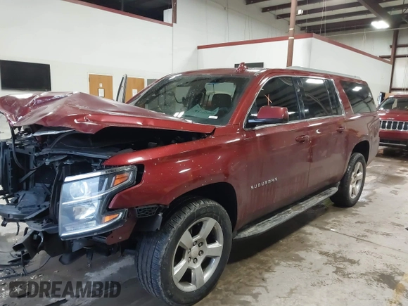 2016 Chevrolet Suburban LT with VIN 1GNSCHKC1GR388469, listed as a IAAI auction lot 41102290 with Not Provided miles. Bid and sale history available at carsss.com. Image 2.